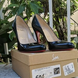 Christian Louboutin black 100 Jazz